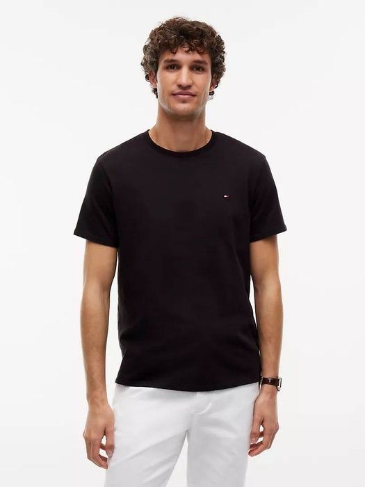Футболка чоловіча Tommy Hilfiger Essential Flag Logo T-Shirt Black 5723874 фото