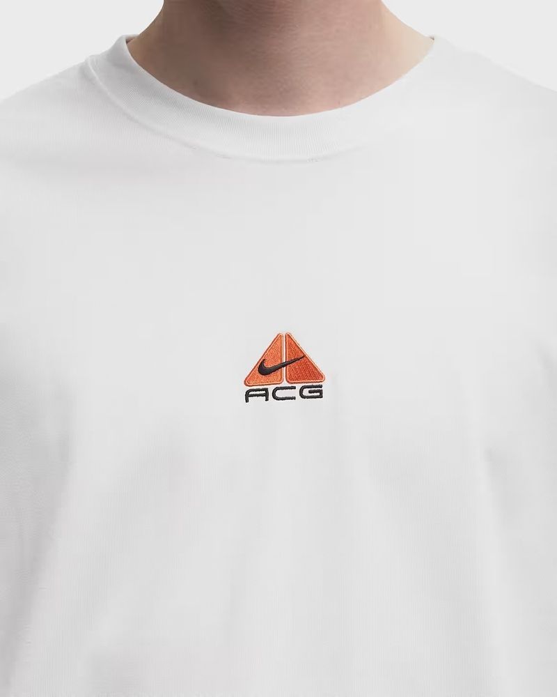Чоловічий лонгслів Nike ACG Long Sleeve White 7464430 фото