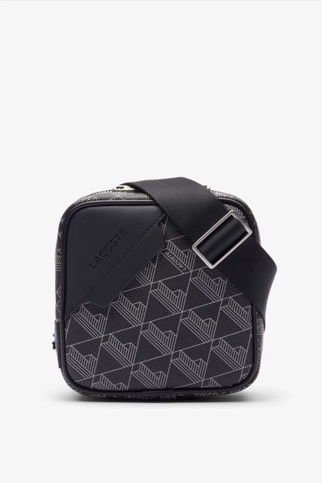 Чоловіча чорна сумка Lacoste Monogram 5792977 фото